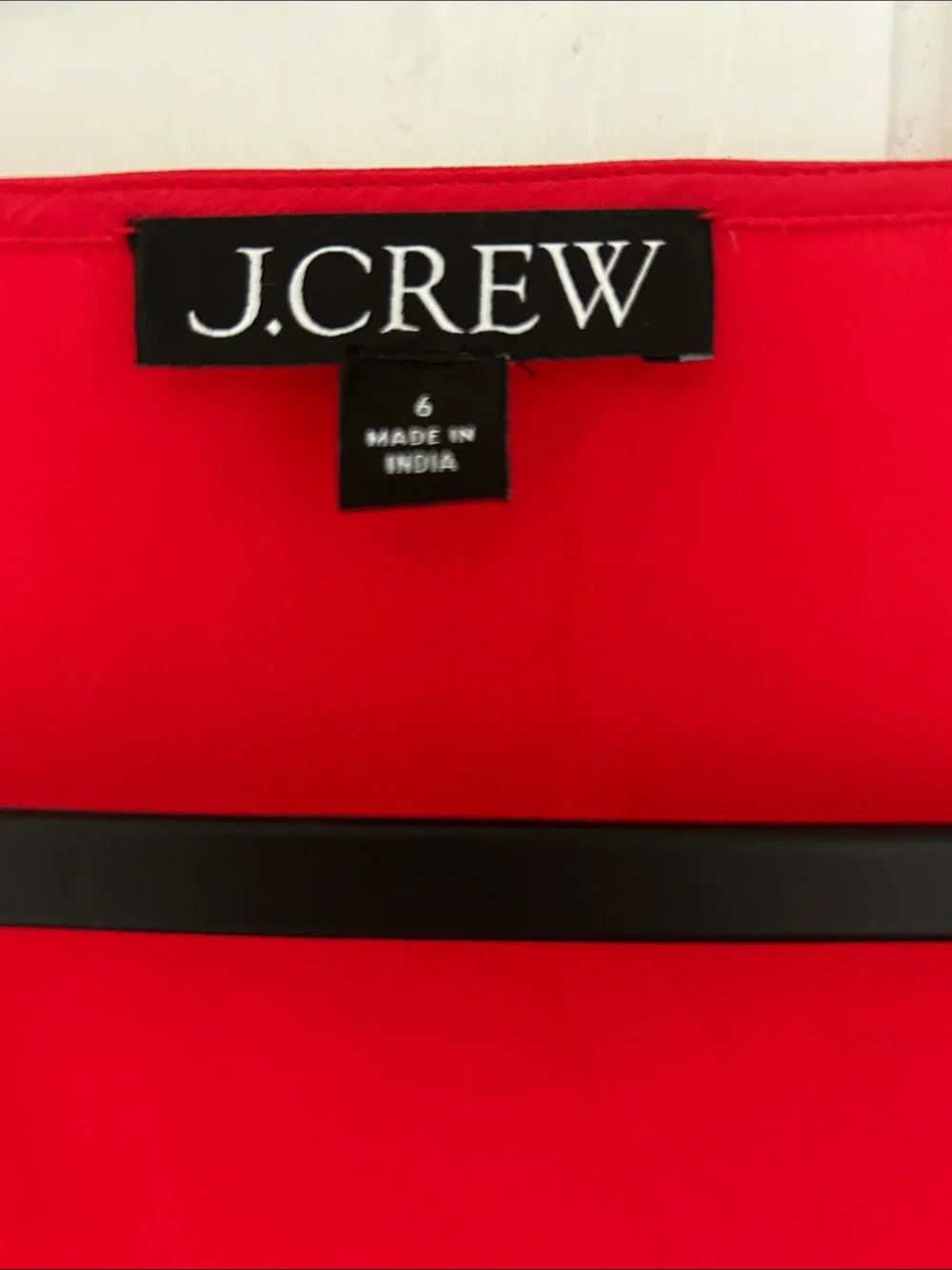 J. Crew Crimson Red V-Neck Maxi Dress with Embroidered Trim